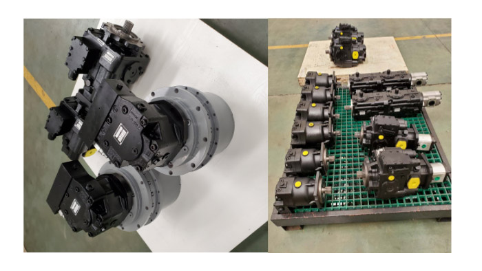 【更換收割機(jī)行走系統(tǒng)】變量柱塞泵馬達(dá)如何配套